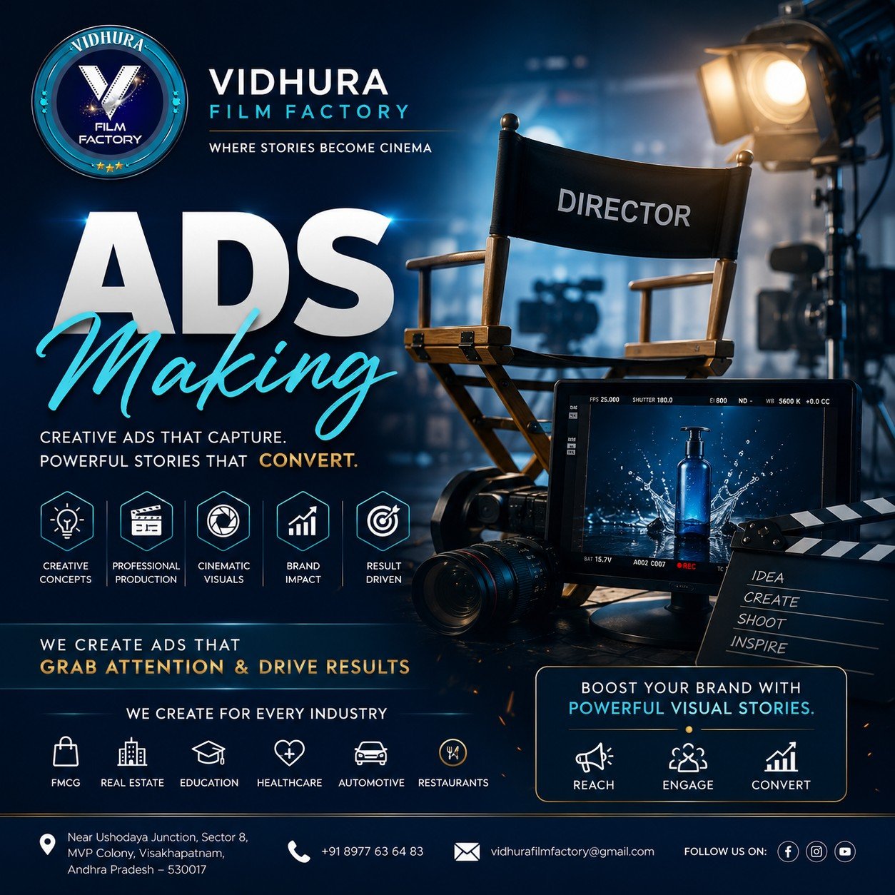 Best Ad Film Making Agency in Visakhapatnam